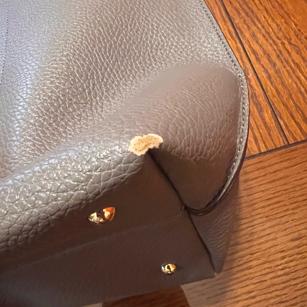 Lauren by Ralph Lauren grey large tote with detachable strap - Picture 15 of 16